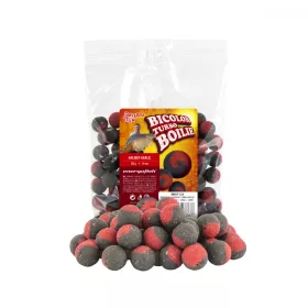 Benzar Turbo Bicolor Boilie Halibut-Fokhagyma 250G 20Mm