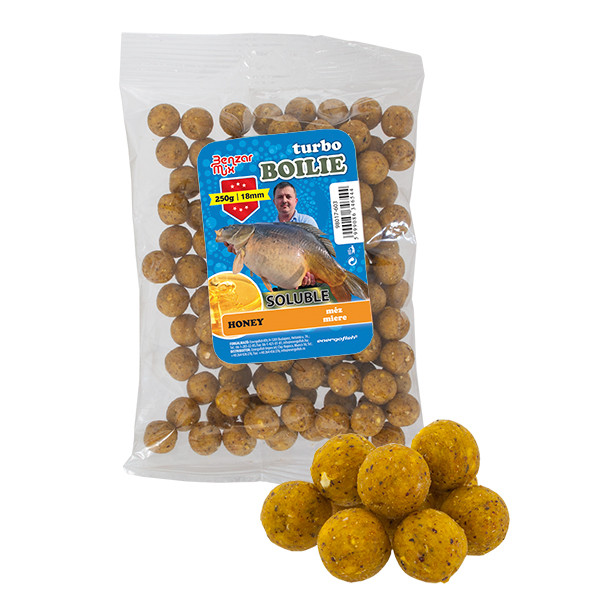 Benzar Turbo Soluble Boilie 250G 10Mm Lt Fish