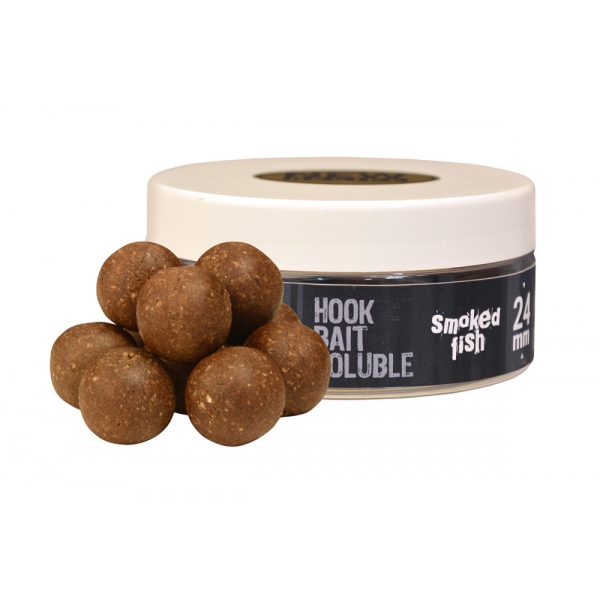 The One Hook Bait Black Soluble 24mm bojli 150gr