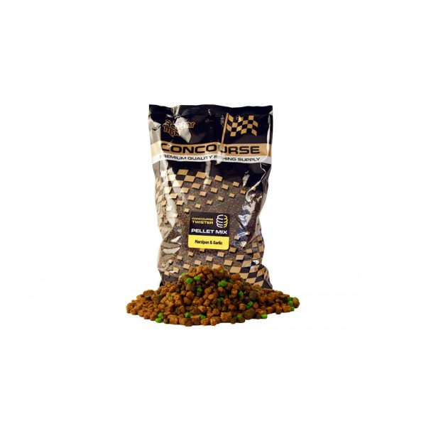 Benzár Concourse Twister Pellet Mix Marzipan-Garlic 800gr Etetőpellet