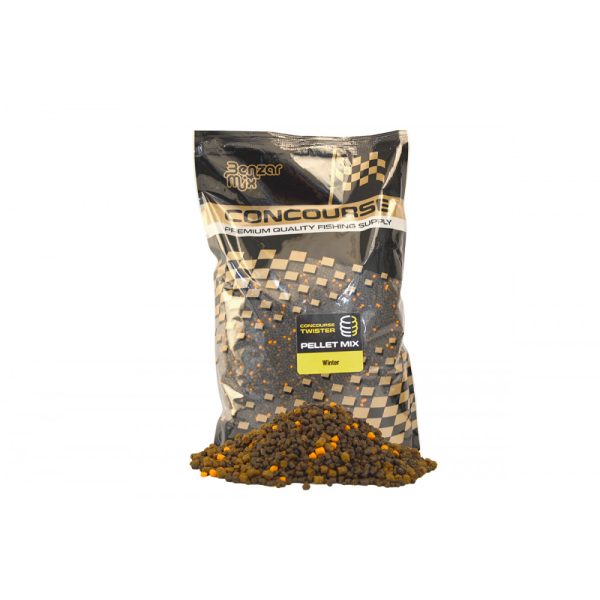 Benzár Concourse Twister Pellet Mix Winter 800gr Etetőpellet