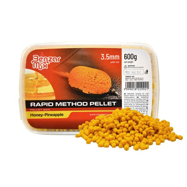 Benzár Mix Rapid Method Pellet 3,5mm Méz-Ananász Pellet Box 600gr