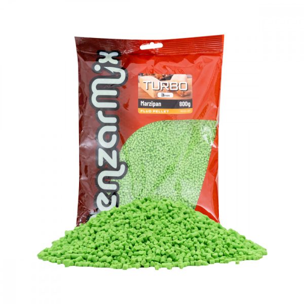 Benzar Fluo Turbo Pellet Marcipán 3mm 800gr