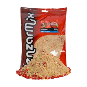 Benzar Turbo Groundbait Eper Etetőanyag 800gr