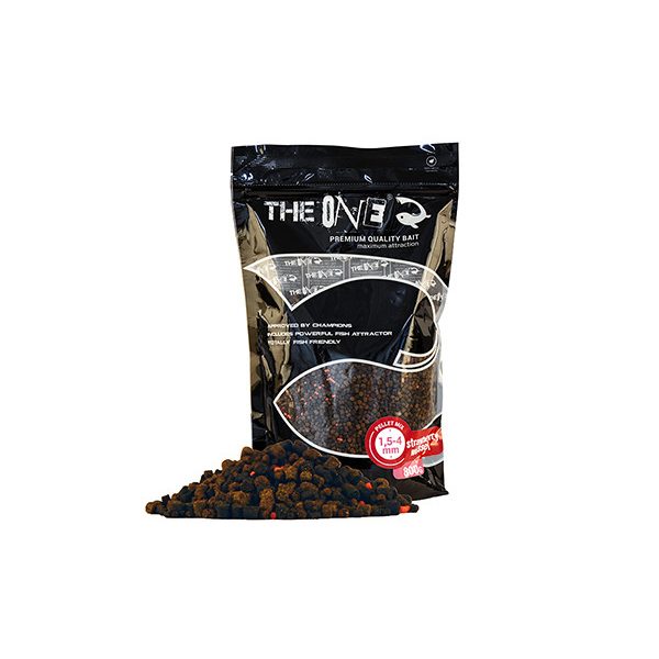 The One Pellet Mix Strawberry Mussel 1,5-4 mm 800g