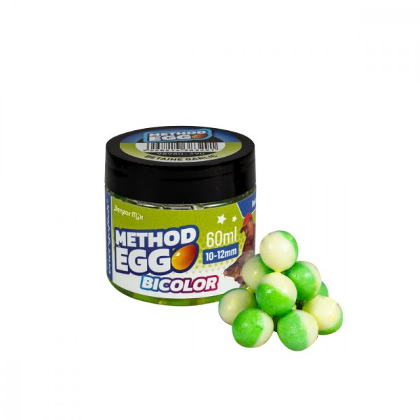 Benzar Method Egg 12Mm Betaine & Fokhagyma 60Ml Zöld
