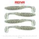 Reiva Zander Power Shad 10cm 7,05gr 4db/cs (Ezüst Flitter) Plasztik csali