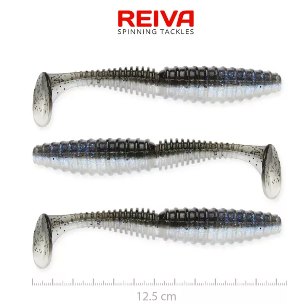 Reiva Zander Power Shad Magic Fish 12,5cm Plasztik Csali 3db