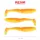 Reiva Zander Power Shad Shiny Orange 12,5cm Plasztik Csali 3db