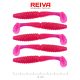 Reiva Zander Power Shad 8cm 3,18gr 5db/cs (Pink Flitter) Plasztik csali