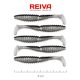 Reiva Zander Power Shad 8cm 3,18gr 5db/cs (Ezüst Flitter) Plasztik csali