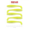 Reiva Flat Minnow shad 7,5cm 5db/cs (Sárga-Ezüst) Plasztik csali