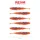 Reiva Tiny Worm Orange Disco 6cm Plasztik Csali 6db
