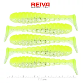 Reiva Stream Shad Flash Lemonade 12,5cm Plasztik Csali 5db