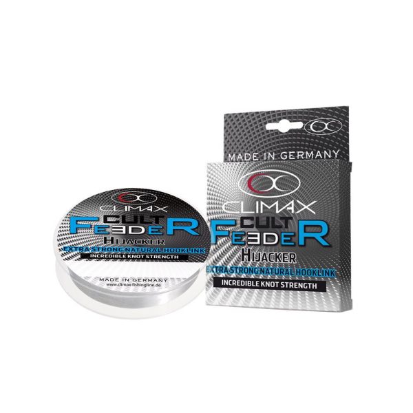 Climax Cult Feeder Hijacker Natural Hooklink 25m 0,28mm Monofil Előkezsinór
