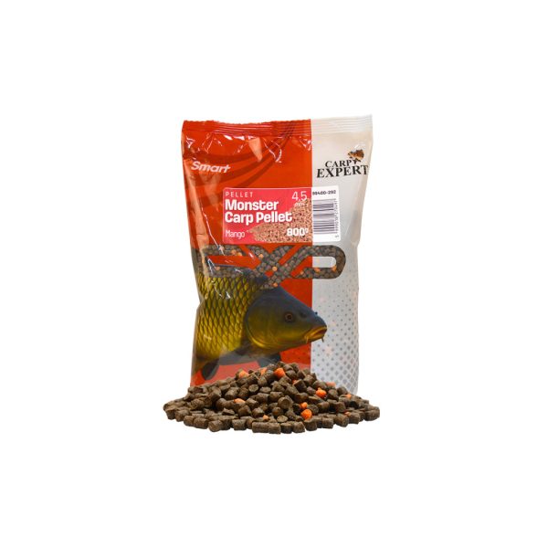 Carp Expert Smart Monster Carp Pellet Mangó 4,5mm Etetőpellet 800gr