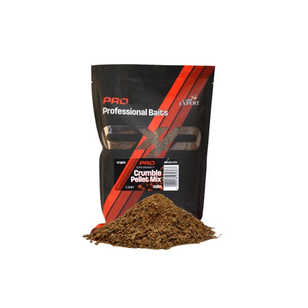 Carp ExpertPro Crumble Pellet Mix Máj 800gr