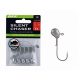 BKK Silent Chaser Microjig -  Punch LRF 4#, 2.5g, 5db/csomag Jig fej
