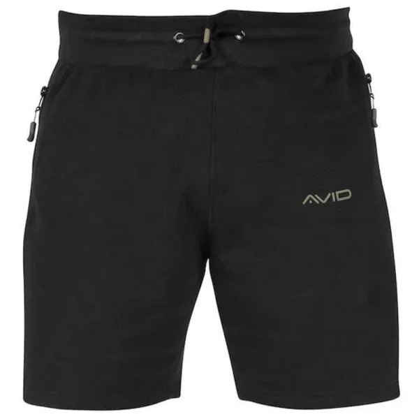 Avid Distortion Black Jogger Shorts  S Rövidnadrág