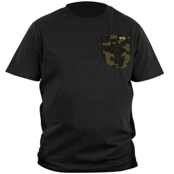 Avid Cargo TShirt Black Fekete Póló L