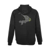 Avid Compound Hoodie Fekete Pulóver XL