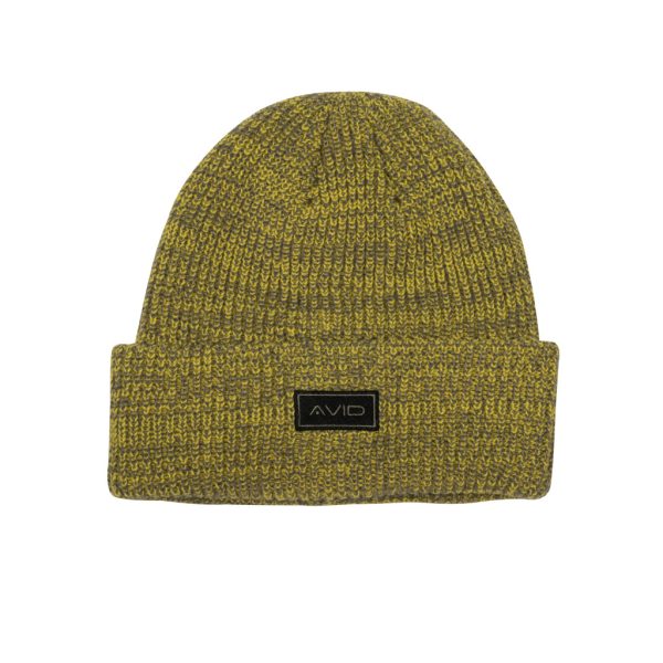 Avid Marl Knit Beanie Sárga Sapka