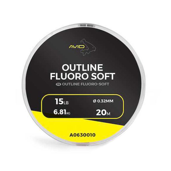 Avid Outline FluoroSoft 0,32mm Monofil Előkezsinór 20m