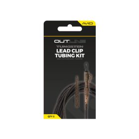 Avid Outline Lead Clip Tungsten Tubing Kit 2db