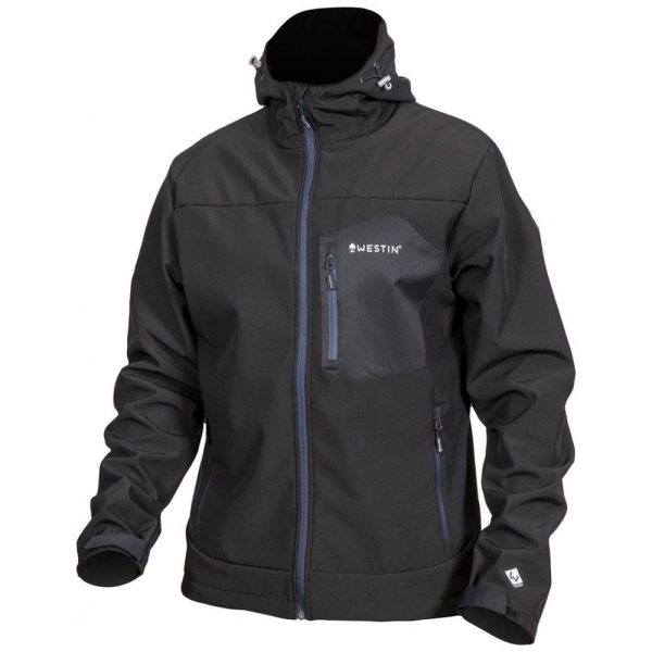 Westin W4 Super Duty Softshell Jkt. Seal Black Kabát M