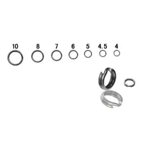 Sakura Split Ring 8 Kg - # 5 X 10 rögzítő karika