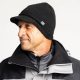 Adventer Fishing Knitted Peak Hat Black Uni Sapka