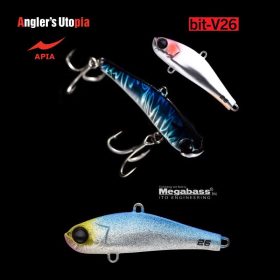 Apia Bit-V26 55mm 26gr 12  Blue Dust Wobbler