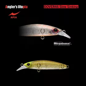   Apia Dover 46 Slow Sinking 46mm 2,3gr 08 Champagne Clear  Wobbler