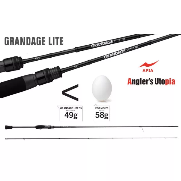 Apia Grandage Lite C76 Cast 2,29m 3-15gr 2 Részes Pergető Bot