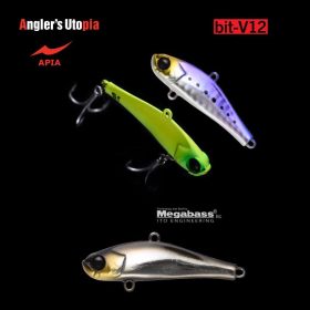 Apia Bit-V12 48mm 12gr 18 Black Silver  Wobbler