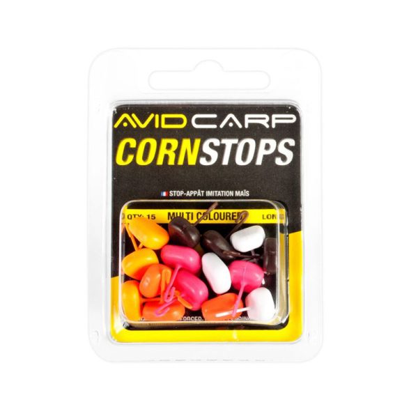 Avid Carp Corn Stops Floating Short MultiCoulored Műkukorica Stopper