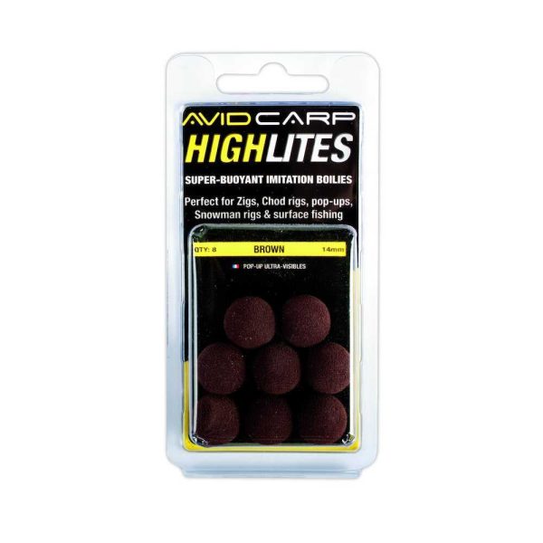 Avid High Lites Brown Pop Up 14mm