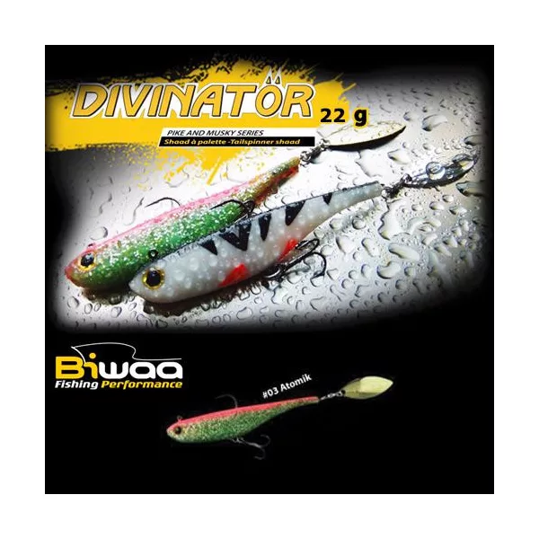 Biwaa Divinator Junior 14cm 22gr 03 Atomik Spinnertail 1db