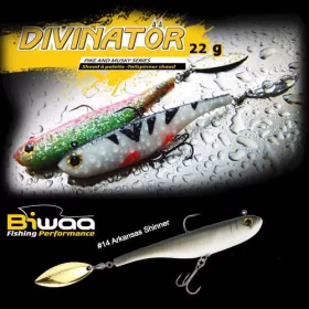   Biwaa Divinator Junior 14cm 22gr 14 Aranksas Shinner Spinnertail 1db