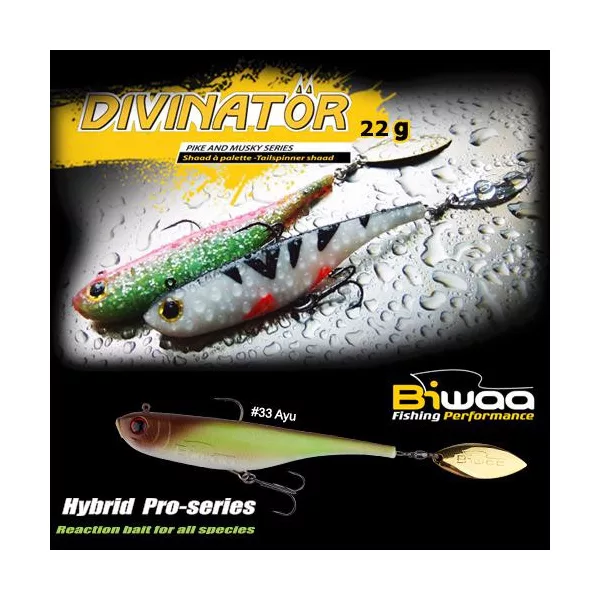 Biwaa Divinator Junior 14cm 22gr 33 Ayu Spinnertail 1db