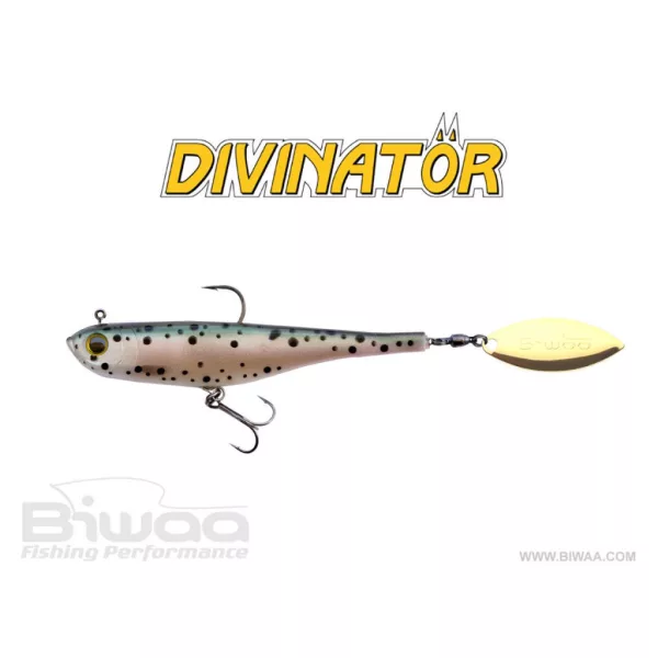 Biwaa Divinator Junior 14cm 22gr 49 Rainbow Spinnertail 1db