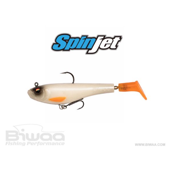 Biwaa Spinjet 10cm 18gr 02 Pearl White Gumihal 1db