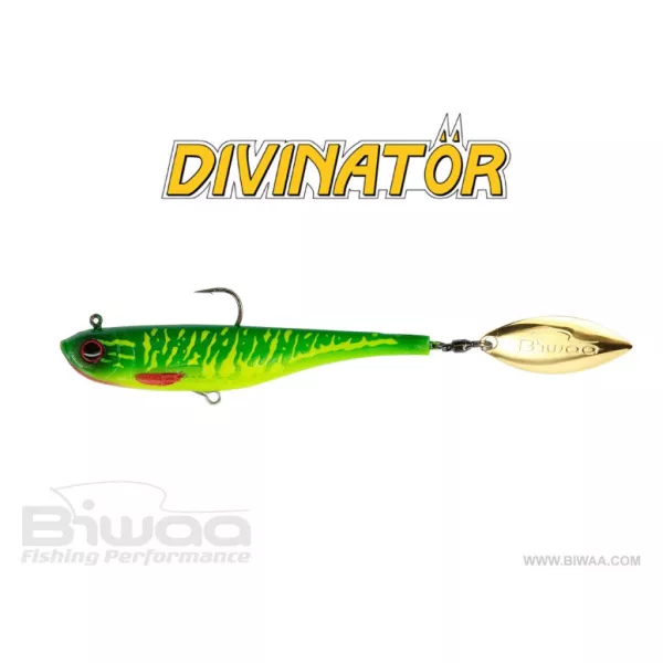 Biwaa Divinator Junior 14cm 22gr 73 Hot Chart Pike Spinnertail 1db