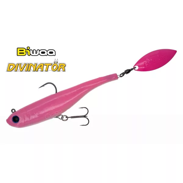 Biwaa Divinator Junior 14cm 22gr 101 UV Pink Spinnertail 1db