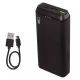 Emos Powerbank AlphaQ2 20, 20 000 mAh, 22,5 W, Fekete