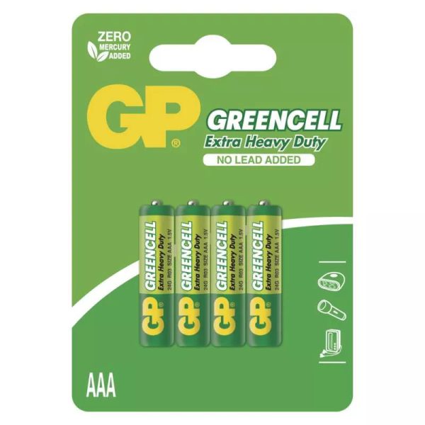 GP Greencell elem AAA 4db/bliszter