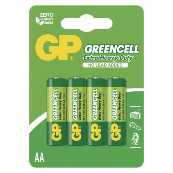 GP Greencell elem AA 4db/bliszter