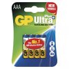 GP Ultra Plus Alkáli elem AAA 4db/bliszter