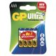 GP Ultra Plus Alkáli elem AAA 4db/bliszter