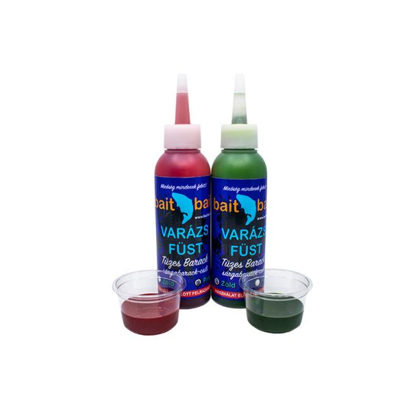 BaitBait Tüzes Barack Fluo Liquid - Varázs Füst 100ml